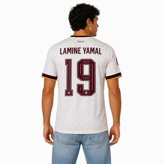 Lamine Yamal Spain Away Jersey World Cup 2026