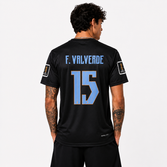Federico Valverde Uruguay Away Jersey World Cup 2026