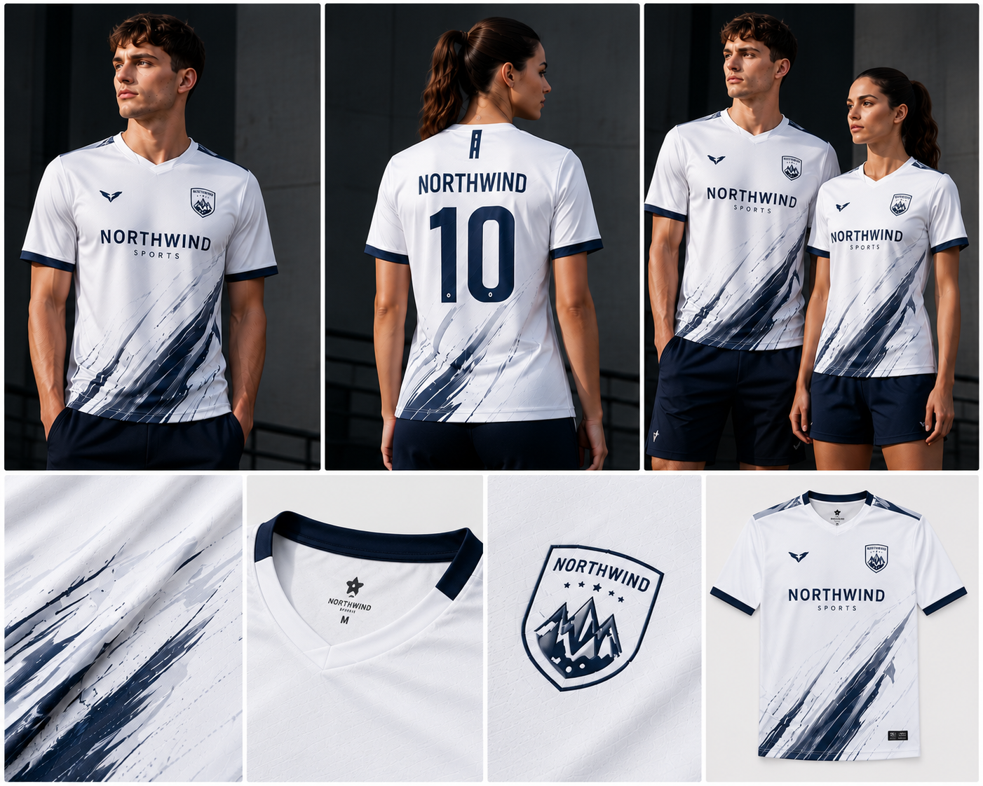 Northwind Sports Fan Edition Jersey – Arctic White