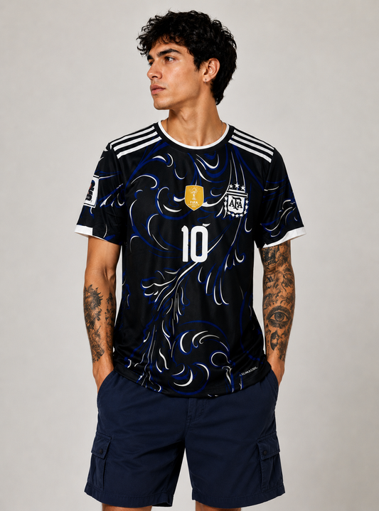Lionel Messi Argentina Away Jersey  World Cup 2026
