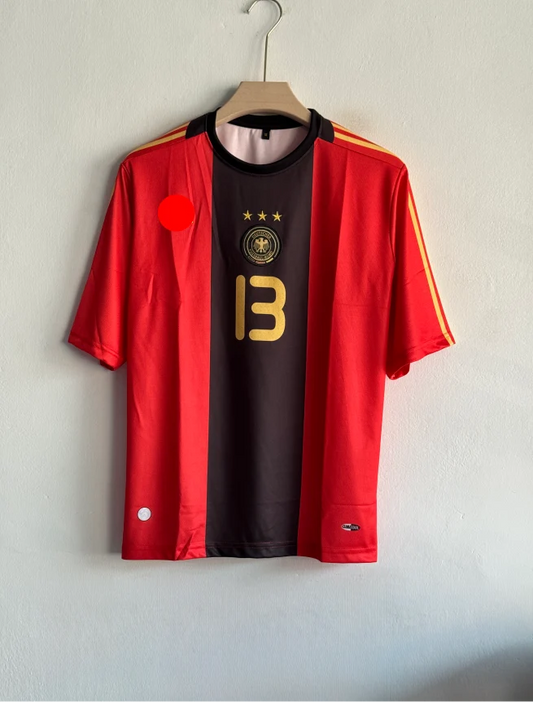 GERMANY 2008-09 AWAY KIT BALLACK FIVESLEEVE EMBROIDERY PREMIUM