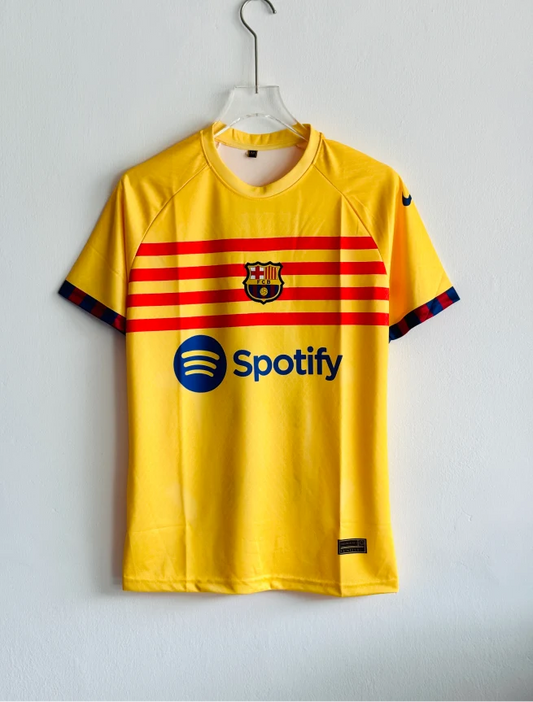 BARCELONA 22-23 FOURTH KIT MESSI EMBROIDERY PREMIUM