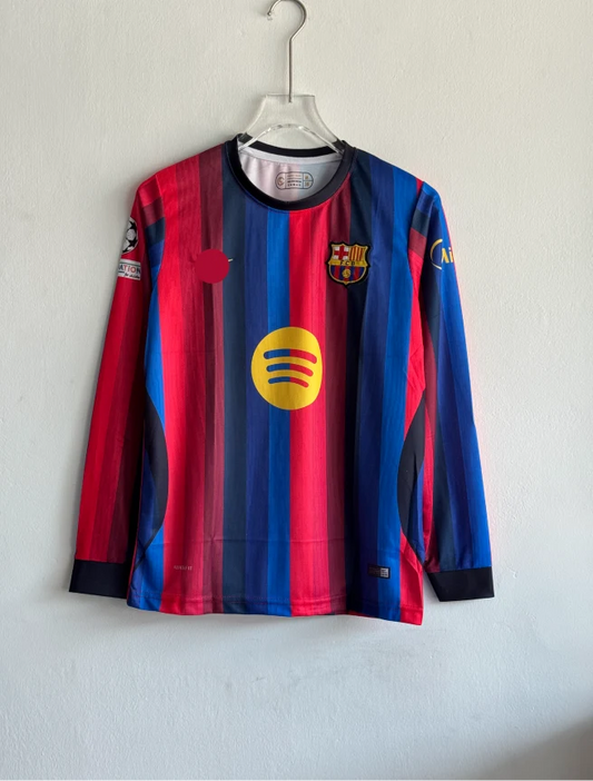BARCELONA 26-27 HOME KIT FULLSLEEVE EMBROIDERY