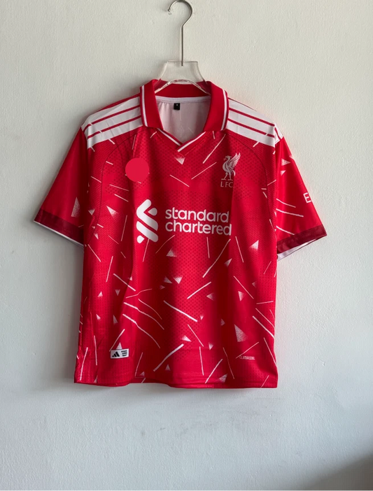 LIVERPOOL 26-27 HOME KIT MAC ALLISTER FIVESLEEVE POLO