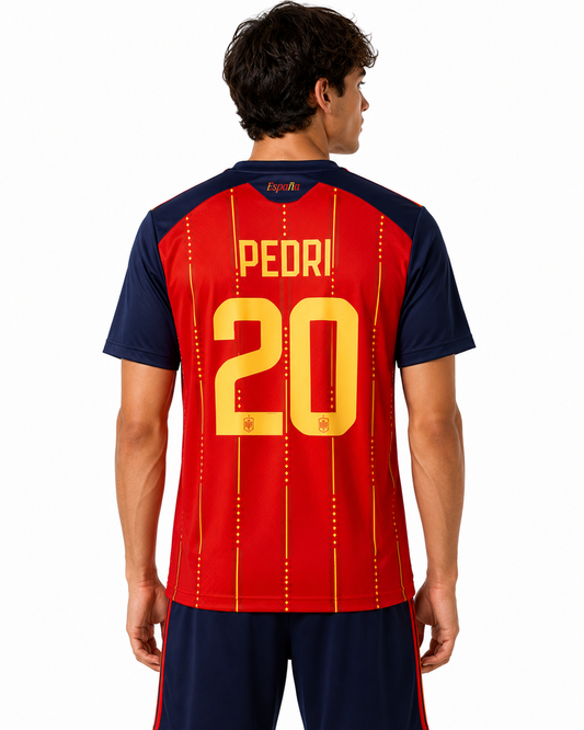 Pedri Spain Home Jersey World Cup 2026