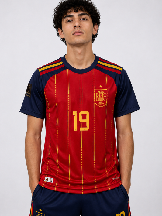 Lamine Yamal Spain Home Jersey  World Cup 2026