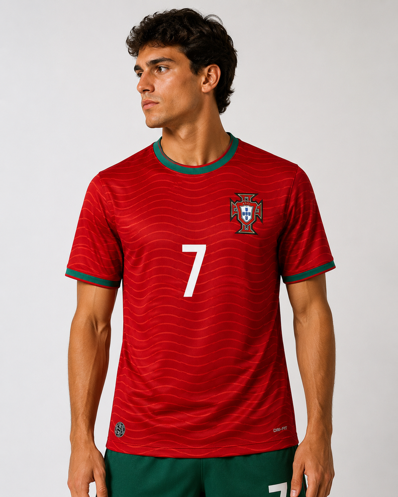 Cristiano Ronaldo Portugal Home Jersey  World Cup 2026