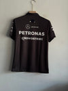 F1 MERCEDES PETRONAS BLACK POLO PREMIUM